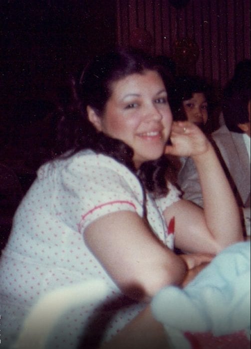 vintage photo of woman