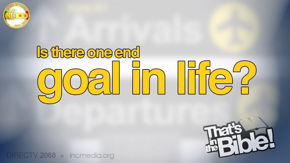 What Is the Ultimate Goal in Life