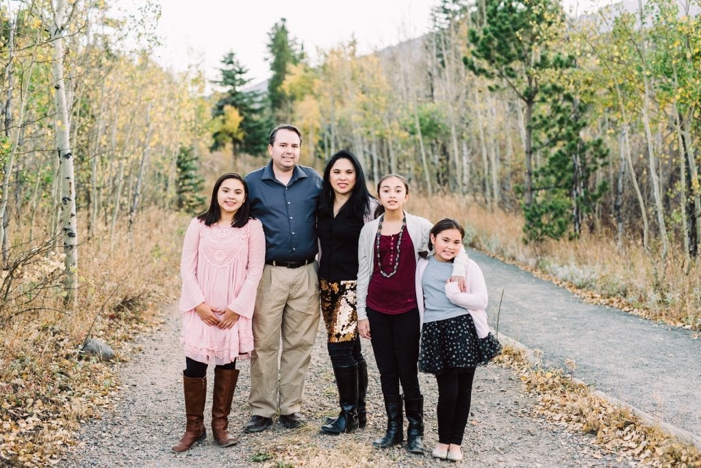 3. Lyle Jones, a former Mormon, with his family