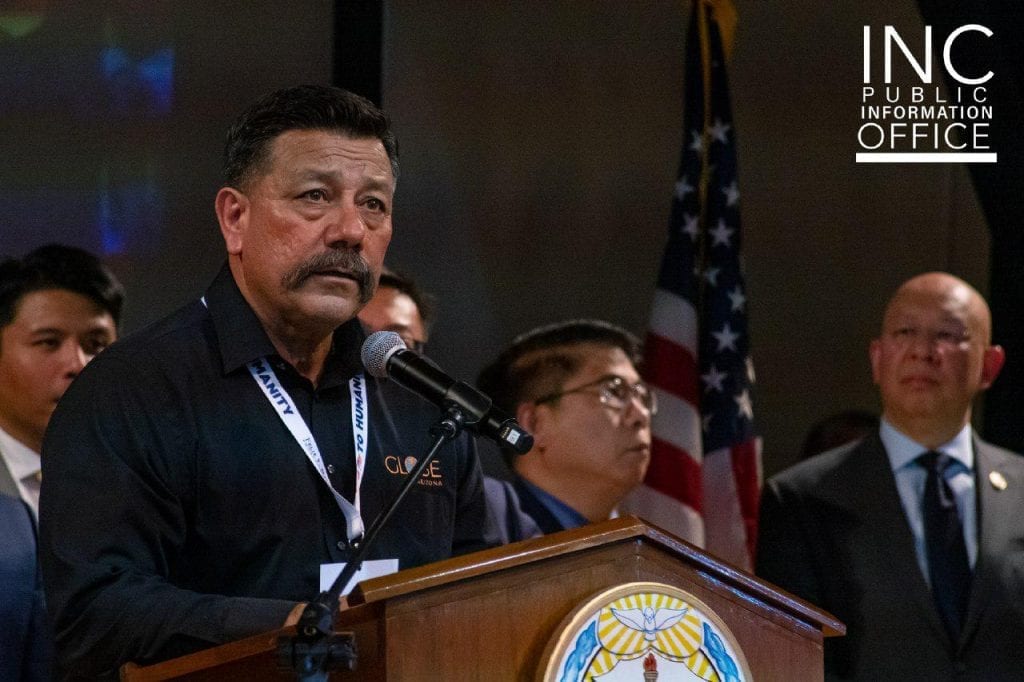 “On behalf of the City of Globe and the Globe City Council, I want to extend my heartfelt thanks and appreciation to the Aid to Humanity Program. The funds we will receive here today will go towards our public safety programs, which include the Police Department and Fire Department, and also to the Alderman House in Globe.” - City of Globe Mayor Al Gameros