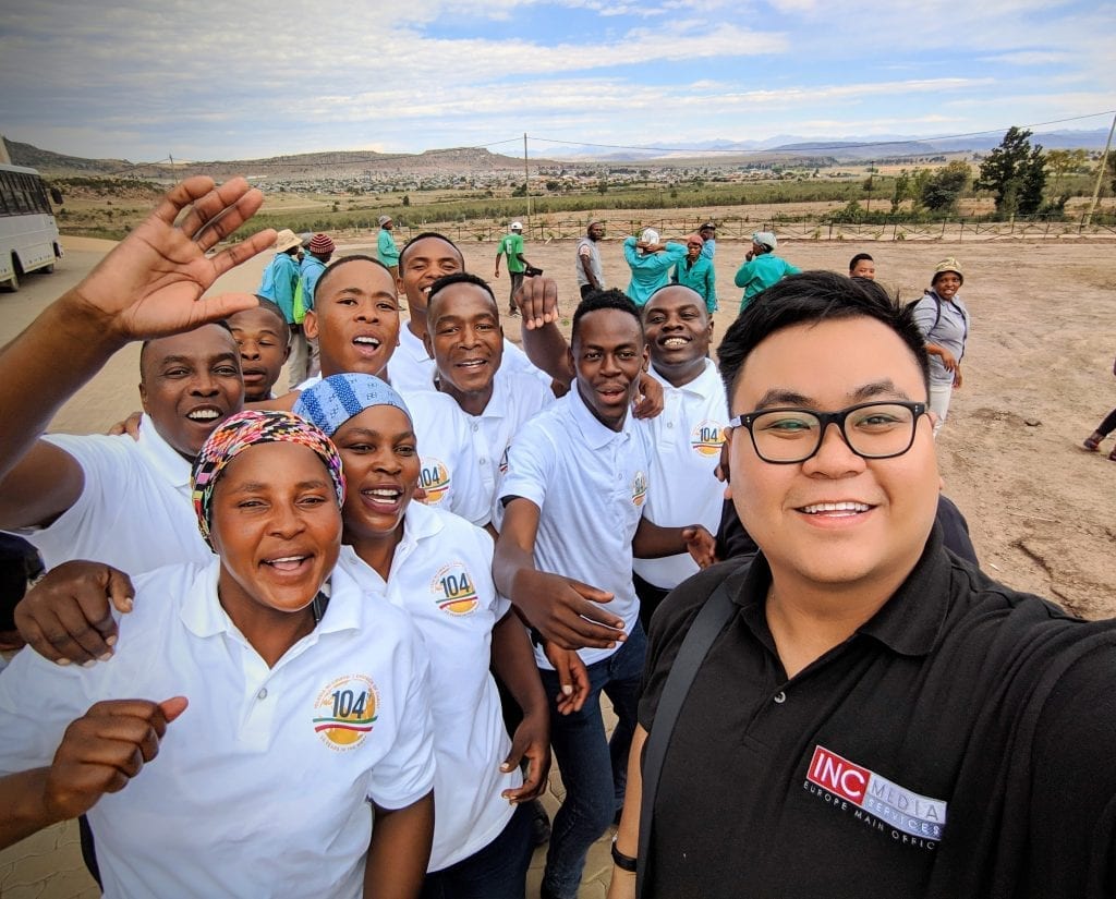 IMG_20181218_154039 When the crew met Poloko in 2017, he was already on the right path-- deeply involved in the Church Of Christ and working hard for a successful future. But that wasn’t always the case for Poloko.
During the crew’s recent trip to South Africa, they learned more about Poloko’s rough past and what he had to do just so he could eat.
Today, Poloko’s life is filled with purpose and has become a walking example of a life touched by the words of God.